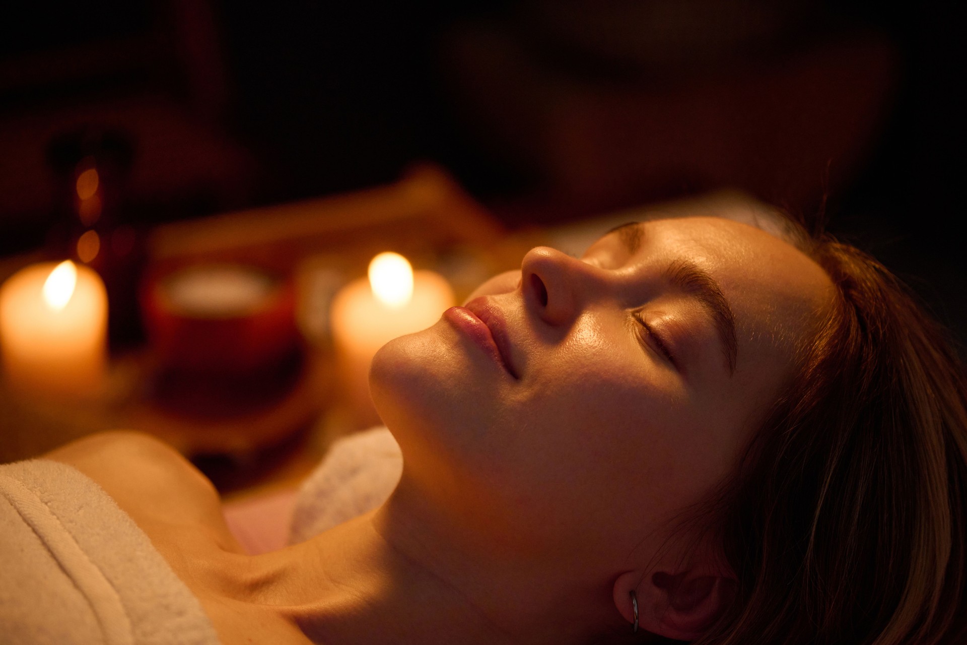 Smiling Face of Young Adult Woman Smiling Face of Young Adult Woman